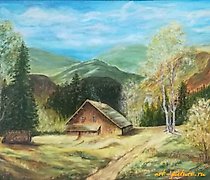 buy "On the edge of the forest, canvas, oil"