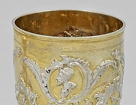 Rococo - Ball-footed goblet