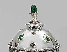 新艺术运动-盖·奖杯，作为徒步奖励自由热气球飞行。