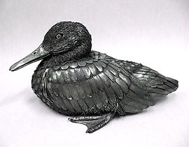 布凯拉提 雕塑作品 《卧鸭》