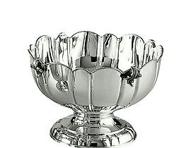 Bowl on a round stand, 21 cm, Schiavon Barocco.