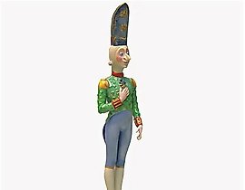 雕塑《胡桃夹子》 米哈伊尔·谢米亚金 IFZ