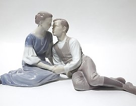 "Young Love. Denmark, City of Copenhagen, Bing & Grondahl"