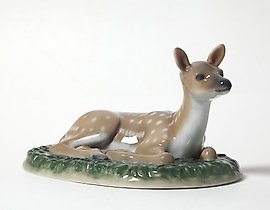 小鹿。丹麦，哥本哈根，皇家哥本哈根