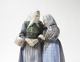 Gossips. Denmark, Copenhagen, Royal Copenhagen