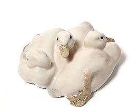 三只小鸭子。丹麦，哥本哈根，皇家哥本哈根，1898-1923