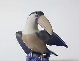 Toucan. Denmark, Copenhagen, Royal Copenhagen.