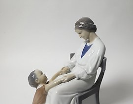 妈妈迪基。丹麦，哥本哈根，Bing & Grondahl