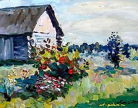 Fishers. Canvas, oil. 37 x 50 cm.