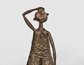 先锋。2011年。铜。82x28x21厘米