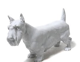 瓷制雕像 "苏格兰梗". 美森