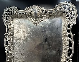爱德华·弗里德曼 维也纳铸银托盘