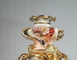 Candelabrum in the neorococo style by Alexander Kips.