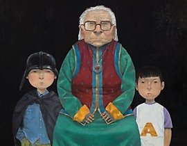 Zorikto Dorzhiev. Painting "Special Forces Unit"