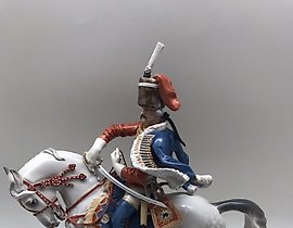 Гусар из Цитена 1756, модель  №115 Теодор Кернер, Allach