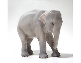 Фарфоровая статуэтка "Слон" 501. Royal Copenhagen