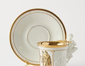 米迦勒大天使造型手柄杯配RPM茶碟