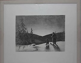 The translation of "Новый день Автолитография" into English is "New Day Autolithography."