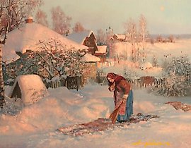 Суббота. масло, холст 