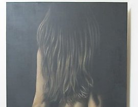 Temptation No. 3 Canvas, main technique airbrushing