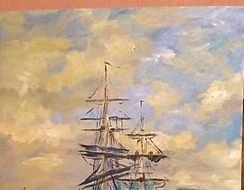 "Romance" Oil on canvas