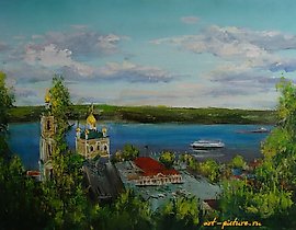 Plyos. Summer acrylic, canvas