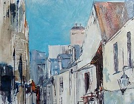 城市丙烯, 画布