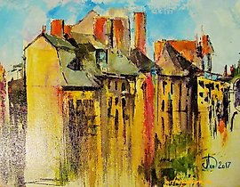 The French Apportemo acrylic, canvas.