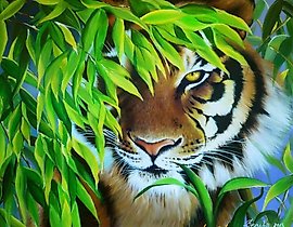 The translation of "Тигры" into English is "Tigers."