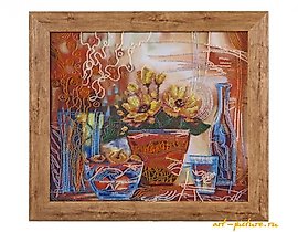 "Sweet apples bead embroidery"