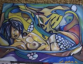 Из воды гуаш