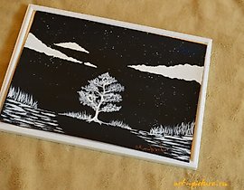 悲伤 水彩纸，水粉画