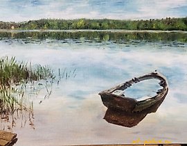 The translation of "Тишина масло, картон" into English is "Silence oil, cardboard."