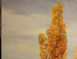 "Akhtuba oil, canvas"