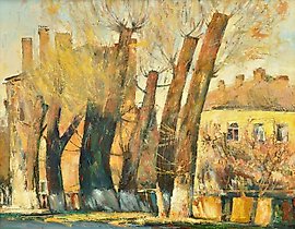 "At sunset of the day"