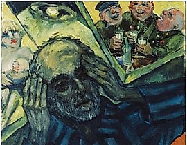 The text translates to "Poet Holst, oil" in English.