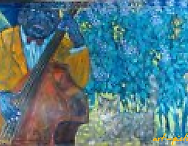 "Lilac Evening, Canvas, Oil"