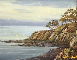 The translation of "Белая ночь масло, холст" into English is "White Night oil, canvas."