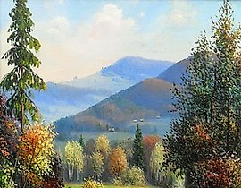 The translation of "Осенняя мелодия Масло" into English is "Autumn Melody by Maslo."