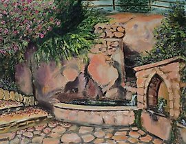 来源，塞浦路斯 油画，画布