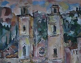 Kotor. Canvas, oil. 80 x 70 cm.