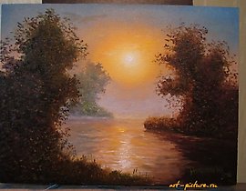 根据米哈伊尔·萨塔罗夫的作品 油画，画布