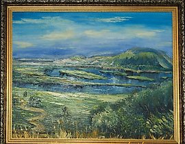 "ON THE PLEIN AIR canvas, oil"