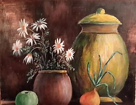 Life with Acryl onions, tree