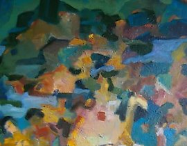 Silk Road. "Nowruz." Canvas oil.