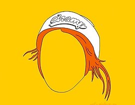 The translation of the text "Незнакомка акрил, холст" into English is "Stranger acrylic, canvas."