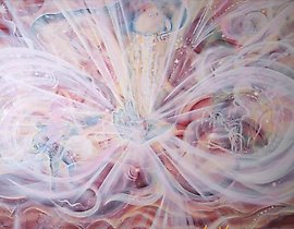 喜悦 布面油画，油画技法