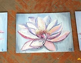 The text "Магнолии Масло двп" translates to "Magnolias Oil DVP" in English. However, "дvp" may refer to a specific term or acronym that might need context for a precise translation.