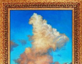 The first frost oil, canvas.