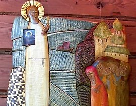 瓦西里·里亚赞斯基的奇迹 艺术挂毯